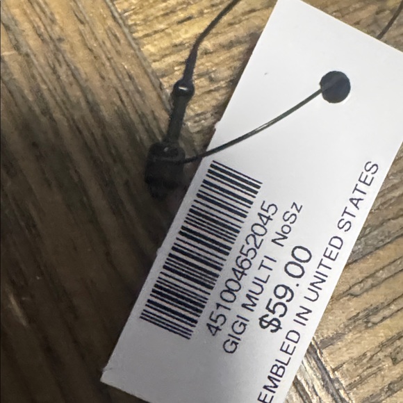 Chico’s Turquoise Multi-Strand Beaded Necklace  (BR444) - Picture 7 of 9